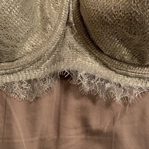 NEW VICTORIA’S SECRET HIGH NECK BRA Dream Angels Lined Demi Bra Bustier - Picture 6 of 12